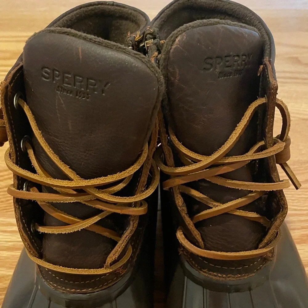 Sperry Waterproof Rubber Saltwater Duck Boots